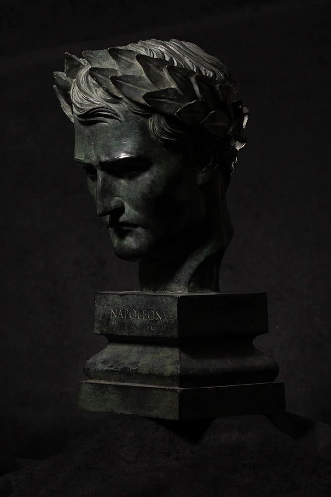 Buste de Napoléon en bronze de trois quart